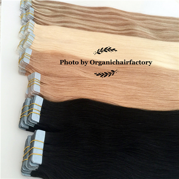 Wholesale hair extension tape remy human hair suppliers